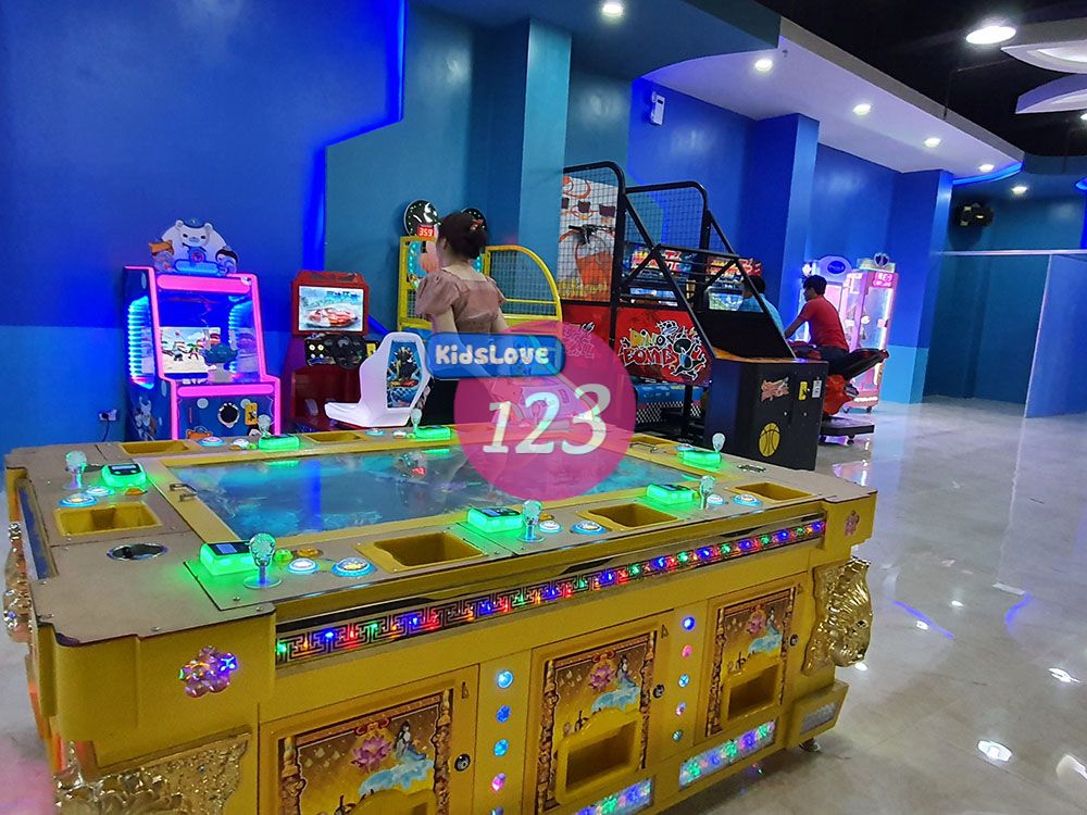 Lắp đặt game thùng tại khu vui chơi quốc khánh bình định